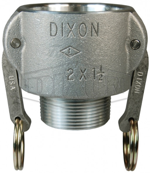 4030-B-AL - Dixon Cam & Groove Type B Jump Size Coupler x Male NPT