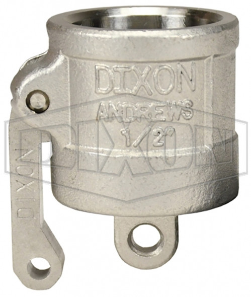 50-DC-SS - Dixon Cam & Groove Type DC Dust Cap