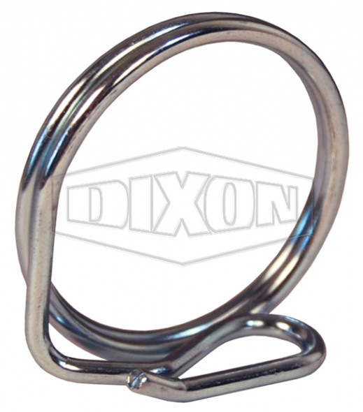 200PRSCSS - Pull Ring Safety Clips for Boss-Lock Cam & Groove Couplers