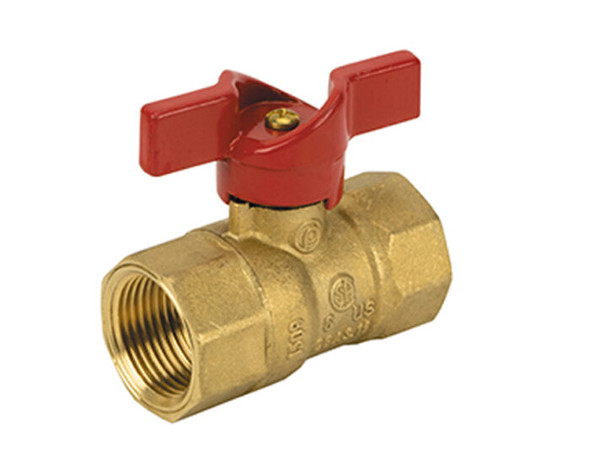 Gas Ball Valve, 2 Piece, Threaded Connection, 400 WOG