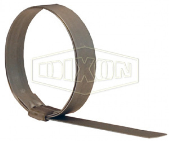 JS343 - Dixon Roll-Over Type Smooth ID Band Clamp