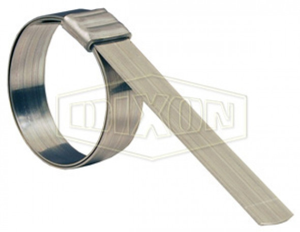 JS211 - Dixon Roll-Over Type Smooth ID Band Clamp