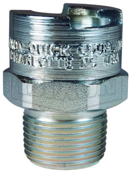 4NM6-S - Dix-Lock® N-Series Interchange Female Head x Male Threaded End Coupler