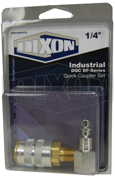 PND-DQCKIT6 - Industrial DF-Series Quick Coupler Set - Retail Packaged