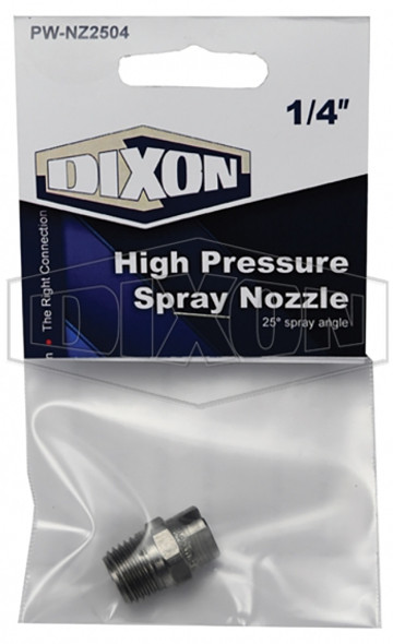 PW-NZ2504 - High Pressure Spray Nozzle - Retail Packaged