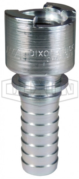 4NS4 - Dix-Lock® N-Series Interchange Female Head Coupler Standard Hose Barb