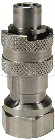 N4F8-SS - Dix-Lock® N-Series Bowes Interchange Female Thread Plug