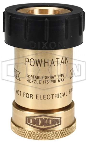 BBN100 - Bumpered Brass Fog Nozzles