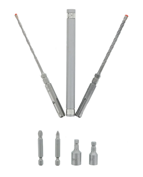 7pc Concrete Anchor Drive Installation Set (7-Piece)