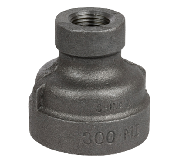 300# Black Malleable Reducing Coupling