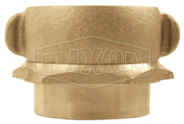 RSF25F30T - Open Snoot Brass Female Swivel Adapter - Rocker Lug