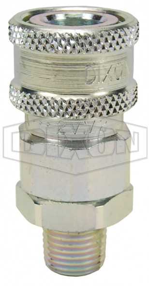 16VM16 - V-Series Valved Male Coupler