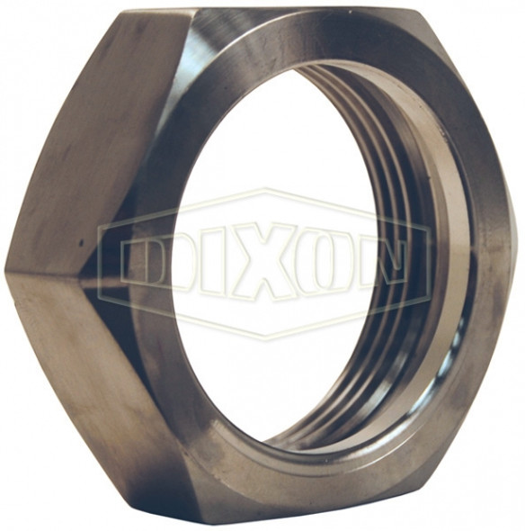 IXAN300 - Internal Expansion (IX) Sanitary Style Bevel Seat Threaded Hex Nut