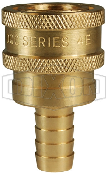 2ES2-B - E-Series Straight Through Hose Barb Coupler