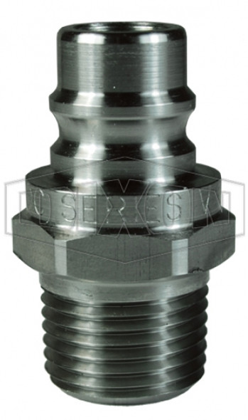 V8M8-SS-E - V-Series Unvalved Male Plug