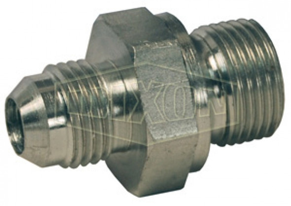 B3800-6-6 - British Thread Adapter Male JIC 37° Flare x Male BSPP