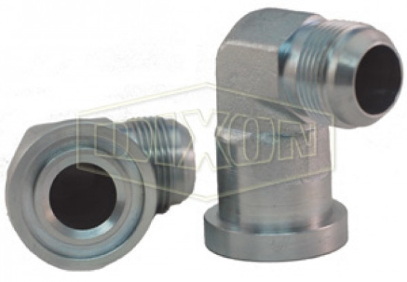 C6290F2424 - 90° Flange Elbow x Male JIC Hydraulic Adapter