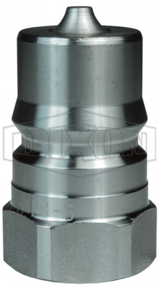 D-H4F4-SS - H-Series ISO-B Food Grade Female Threaded Plug