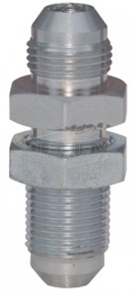 2700LN-4 - JIC 37° Flare Bulkhead Union with Lock Nut