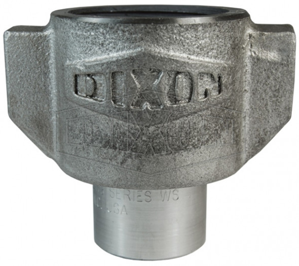 6WSF6-SS - WS-Series Heavy-Duty Wingstyle Female Threaded Coupler