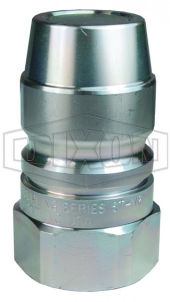 ST8F8-V2 - ST-Series Heavy Duty Flushface Old Style Female Threaded Plug