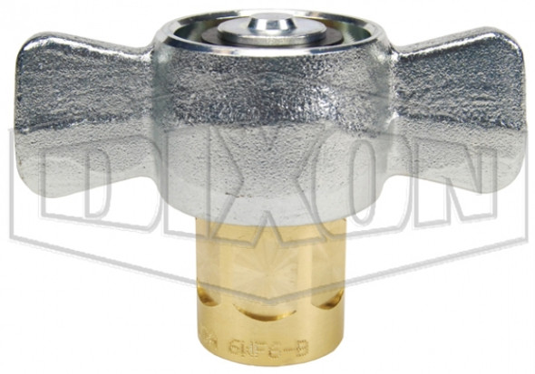 6WF6-B - W-Series Wingstyle Female Threaded Coupler