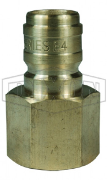 E3F3-B - E-Series Straight Through Female Threaded Plug