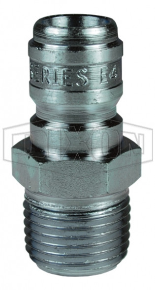 E1M1-S - E-Series Straight Through Male Threaded Plug