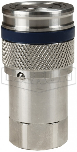 4HTF4-SS - HT-Series Correct Connect® Flushface Female Threaded Coupler