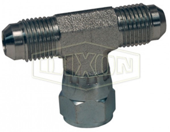 6600-16 - Male JIC 37° Flare x Female JIC 37° Swivel Tee