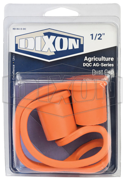 RD-K4-O-DC - K-Series ISO-A Interchange Color Coded Dust Cap- Retail Packaged