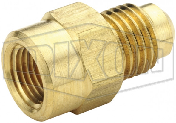 46F-4-4 - SAE 45° Flare Female Connector