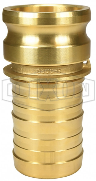 G100-E-BRCR - Global Crimp Style Cam & Groove Type E Adapter x Hose Shank