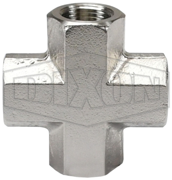 2280404SS - NPT Female Pipe Cross