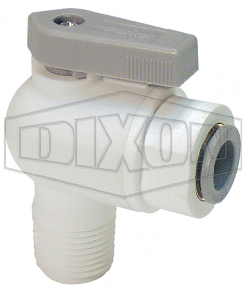 PP6VME6-MG - TrueSeal™ Ball Valve Male Elbow