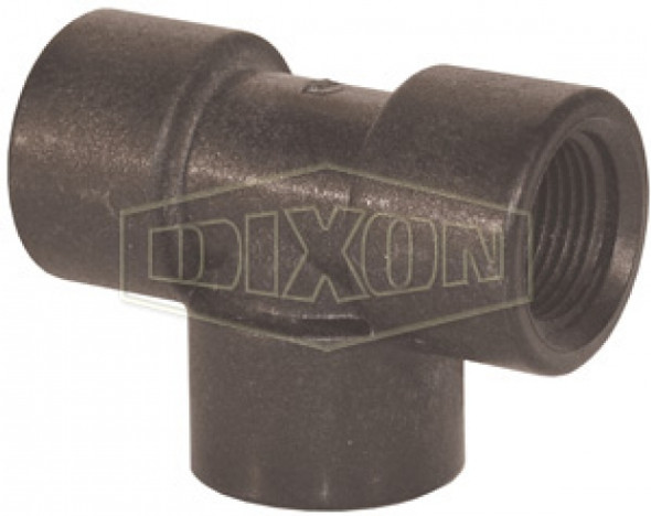 62212 - Schedule 80 Threaded Polypropylene Tee