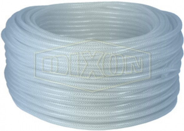 BR2027 - Clear PVC Braided Tubing