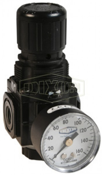 R72M-2RG - Series 1 FRLs R72-Series Manifold Regulator with Gauge