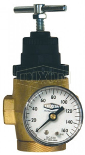 R43-406RG - Series 1 FRLs R43-Series Water Pressure Regulator with Gauge