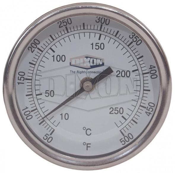 30025064 - Model 30 Bi-Metal Back Connected 3" Face Thermometer