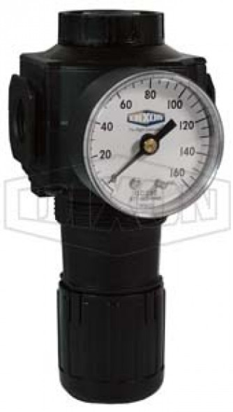 R74G-3RG - Series 1 FRLs R74-Series Standard Regulator With Gauge