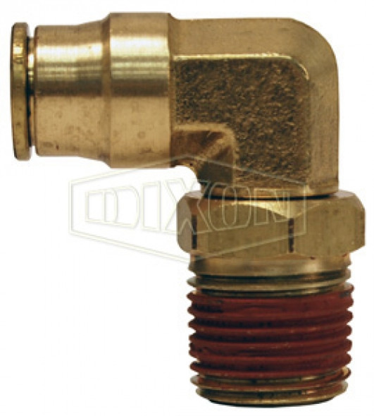 69S12X16 - Push-In Male Swivel Elbow