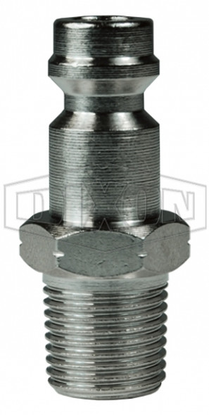 BR1GM2-B-E-7 - BR-Series Pneumatic Male Threaded Plug