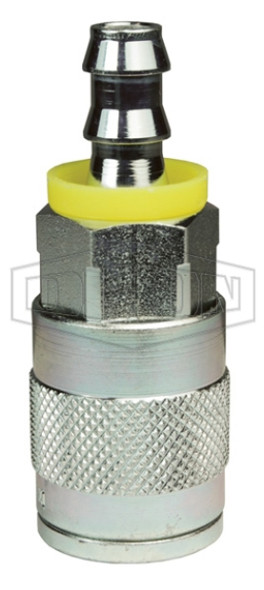 3JB2 - J-Series Automotive Pneumatic Push-Loc Hose Barb Coupler