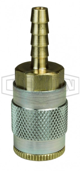 2JS2-B - J-Series Automotive Pneumatic Standard Hose Barb Coupler