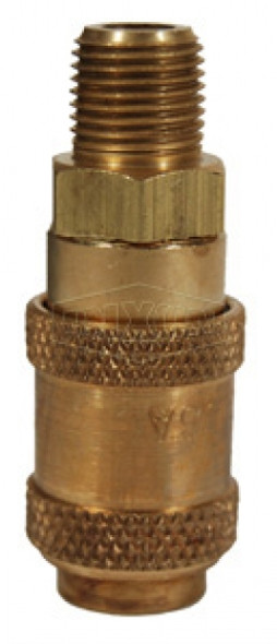 1AM1-B - A-Series Pneumatic Male Threaded Coupler