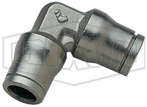 36020400 - Nickel-Plated Brass Legris Push-In Union Elbow