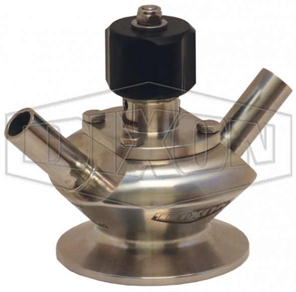 BSVD-HC300B375 - 3A Sample Valve Dual Port with Manual Handwheel