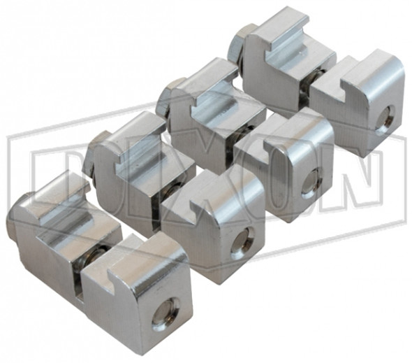 DVF-B160250LH - ISO Double Claw Clamp Vacuum Fitting