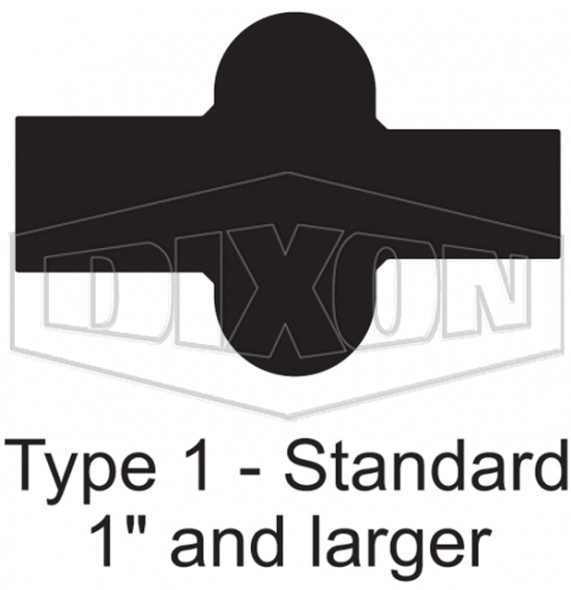 40MP-SFYZ400 - Metal and X-ray Detectable Clamp Gasket